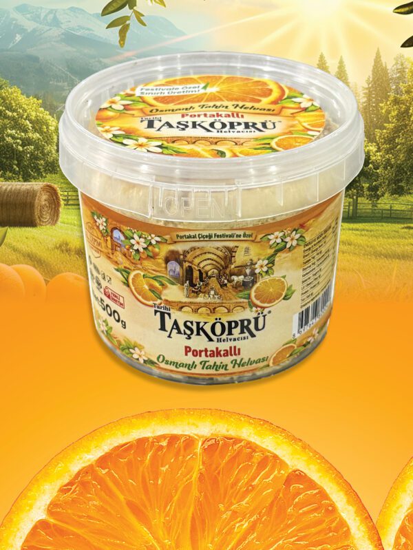 Portakallı Helva ( 500 Gr )